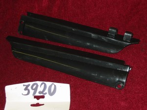 Front fork covers pair in black Yamaha PS392K