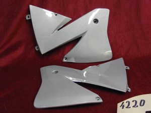 Radiator scoops silver KTM EXC PS4220