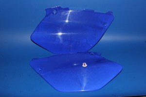 Side panels, pair Yamaha YZ125 YZ250 (Blue) PS6006
