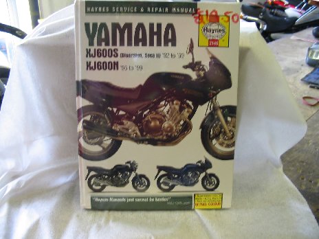 Yamaha XJ 600 Diversion workshop manual
