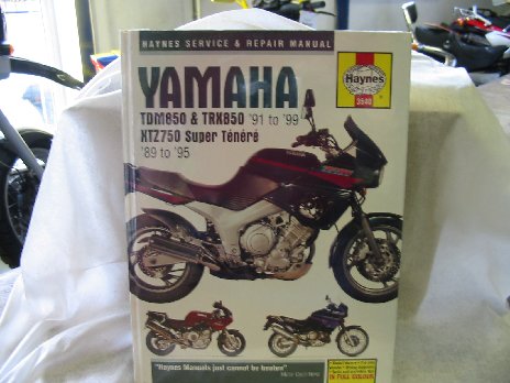 Yamaha TDM TRX 850 XTZ 750 workshop manual haynes 3540