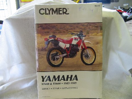 Yamaha XT 600 TT600 workshop manual