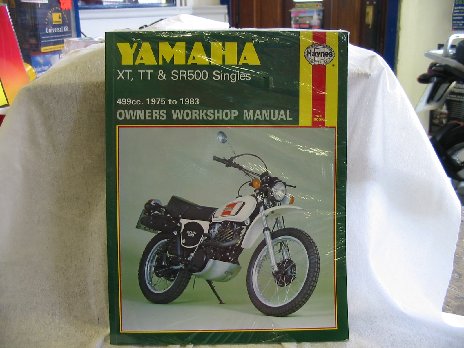Yamaha XT TT SR 500 workshop manual