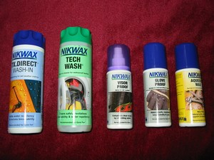 Nikwax waterproofing Motorcycle textile care kit