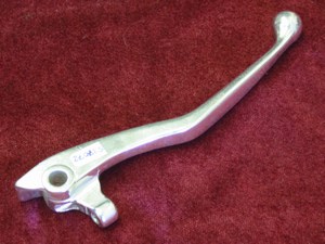 Front brake lever pattern Suzuki Yamaha in silver 537072