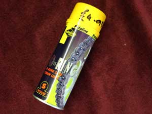 O ring safe chain lube 200ml